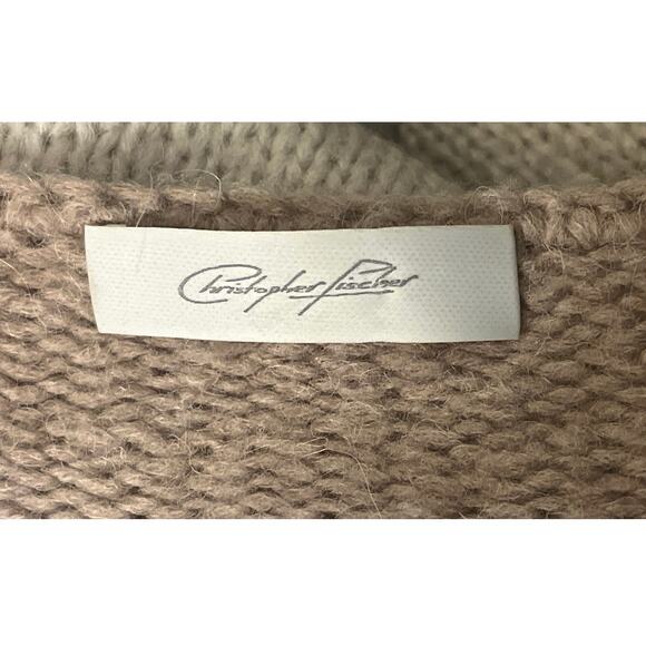 Christopher Fischer Sweater Size: S - Wool/Nylon/Alpaca Blend - Beige - Picture 3 of 12